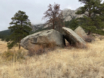 "Two and Only Two Boulder"