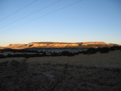 San Mateo Mesa, South