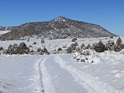 No Agua Peaks, East