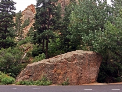 "Graduation Boulder"