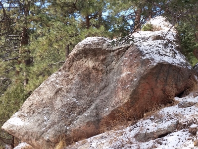 "Gremlin Boulder"
