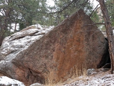 "Black Beauty Boulder"