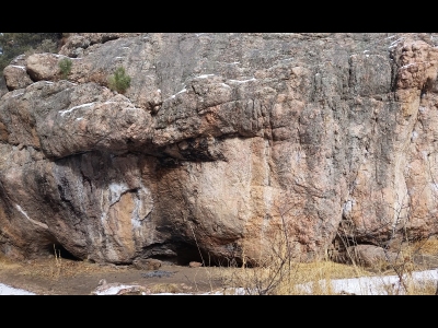 "Warm-Up Boulder"