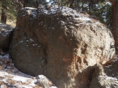 "Crystal Pinch Boulder"