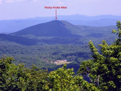 Rocky Knobs, West