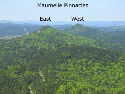 Maumelle Pinnacles, West