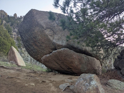 "Jaws Boulder"