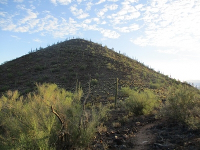 Twin Buttes, North