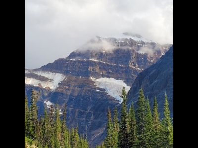 Edith Cavell, Mount
