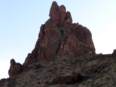 Mule Ear Peaks, South